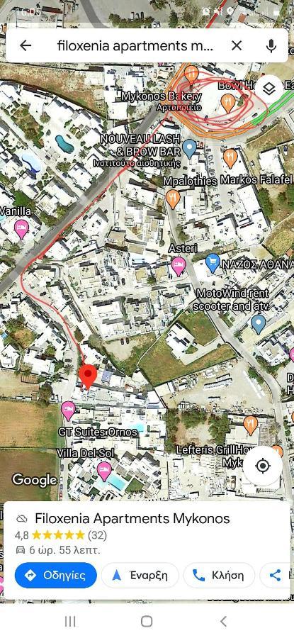 Filoxenia Apartments Ορνός Εξωτερικό φωτογραφία